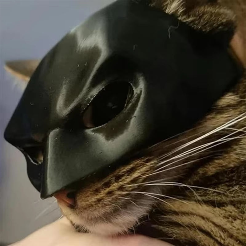 New Black Bat Cat Avenger Mask Cat Mask Avenger Mask Matte Cute Bat Mask Cool Superhero Pet Cat Dog Toy